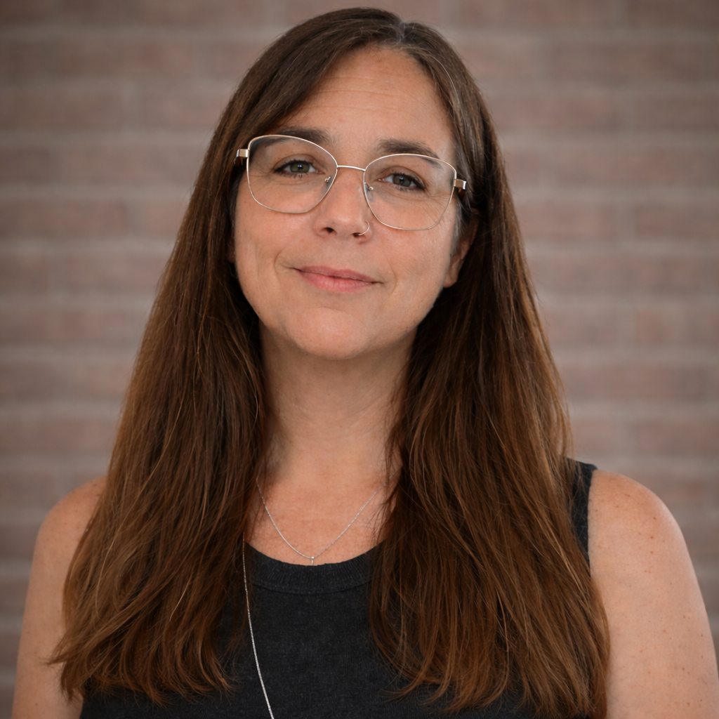 Retrato profesional de la Lic. Psic. Paula Fabbio, psicóloga clínica, en imagen de presentación para su sitio web.